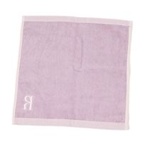 イニシャルハンドタオル(R) パープル LAKOLE/ラコレ