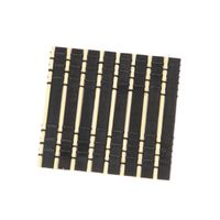 4枚セット バンブーコースター ブラック LAKOLE/ラコレ