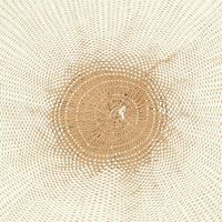 ペーパーランチョンマットサークル ナチュラル LAKOLE/ラコレ