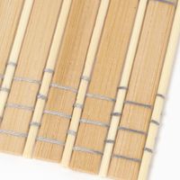 4枚セット バンブーコースター ナチュラル LAKOLE/ラコレ