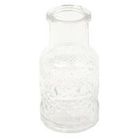 ミニミニガラス一輪挿し ボトル 1セット（1個×2） LAKOLE/ラコレ