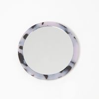 ケース付きマーブルミラー ブラック LAKOLE/ラコレ