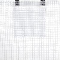 クリアチェックトートバッグ ホワイト LAKOLE/ラコレ