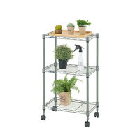 ドウシシャ ルミナスEXラック　3段　幅445×奥行295×高さ760ｍｍ　グレー