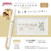 ゼブラ 蛍光ペン マイルドライナー フレグランスシリーズ 限定 香りつき マイルドベージュ WKT7-FR-MBE 1本