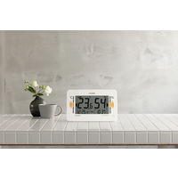 CITIZEN（シチズン）環境目安付き高精度電波デジタル温湿度計　縦160×横245×奥行25mm　1個