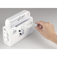 CITIZEN（シチズン）手動発電機内蔵防災クロック　縦152×横179×奥行68mm　1個