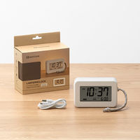 CITIZEN（シチズン）ランタンクロック　縦79×横120×奥行40mm　ライトグレー　1個