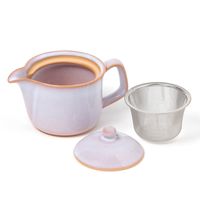 萩焼 椿秀窯 ポット ベージュ studio CLIP