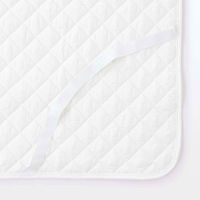 無印良品 乾きやすい 抗菌わたベッドパッド ゴム付 SD 120×200cm 良品計画（わけあり品）