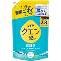 レノア クエン酸in (クエン酸イン) 超消臭 フレッシュグリーン 詰め替え 超特大 1080mL 1セット（3個）  P＆G