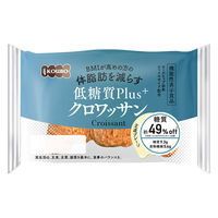 機能性表示食品 低糖質Plus クロワッサン 1セット（1個×12）KOUBO ロングライフパン