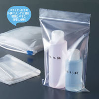 チャック袋（チャック付き袋）　0.04mm厚　A6　120mm×170mm　1袋（100枚入）　伊藤忠リーテイルリンク　（わけあり品）