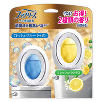 【アウトレット】ファブリーズ 消臭芳香剤 トイレ用 置き型 ブルーシャボン＋シトラス 6.3ml 1セット（1パック（2個入）×3） P＆G
