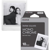 富士フイルム スクエアフィルム(10枚) モノクローム INSTAX SQUARE MONO CHROME WW1 1パック