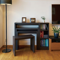 大洋 Shelfit オーダーコンソール 幅800×奥行595×高さ602mm ホワイトウッド OC6080 DD WW 1台（直送品）