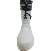 福山ゴム カルサーワンM-8 M-8/3L(27.5-28.0cm)/ライトグレー 1足（直送品）