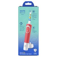 ブラウン オーラルB すみずみクリーンキッズ レッド 電動歯ブラシ P＆G ジレット