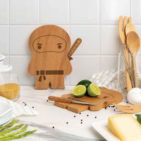 アントレックス まな板&包丁セット OTOTO design ニンジャ カッティングボード&ナイフ 406677 1個（直送品）