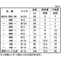 SUNCO エンザート用工具 610型 000100ー000 (1本入) N0-00-E610-0100-0000-00 1箱(1本)（直送品）