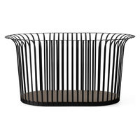 AUDO Copenhagen リボンバスケット ブラック 4300539 1箱（直送品）