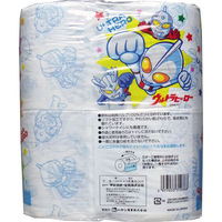 ハヤシ商事 ウルトラヒーロー トイレットペーパー 30mダブル×4ロール 4977033310368 1袋(4ロール入)（直送品）