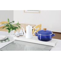 【アウトレット】アーネスト コンロ奥カバー&ラック ホワイト Aー76409 1個