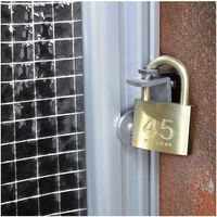 ヒナカ HINAKA MRー9NK 錠掛穴付き片開きロック金具 1個 573-7042（直送品）