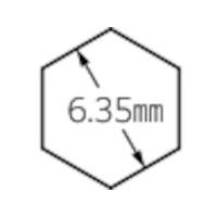 サンコーテクノ サンコー オールソーAQ2タイプ 六角軸(対辺6.35mm) 口径24mm AQ2-24D 1本 589-2456（直送品）