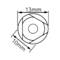 サンコーテクノ サンコー オールソーAQ2タイプ ストレート軸/3面取り 口径90mm AQ2-90 1本 589-2396（直送品）