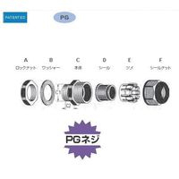 日本エイ・ヴィー・シー PGネジケーブルグランド(A型) PGA36ー25G 1個入 1個（直送品）