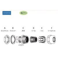 日本エイ・ヴィー・シー メタルケーブルグランド(真鍮製) FBA33ー22 1個入 1個（直送品）