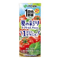 伊藤園 1日分の野菜 夏の彩りトマト＆しそ MIX 200ml 1セット（48本）