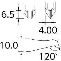 Ideal-Tek ideal-tek(R)カッティングピンセット 15ARWM.C.D.0 ID-15ARWM.C.D 1本（直送品）