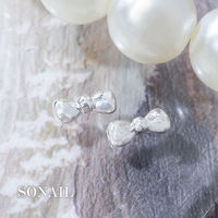 SONAIL Puffy Ribbon シルバー FY002104 148221 1セット(10個入)（直送品）