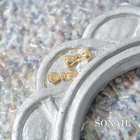 SONAIL Puffy Ribbon ゴールド FY002103 148220 1セット(10個入)（直送品）