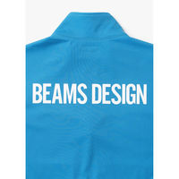 桑和 BEAMS DESIGN 長袖ブルゾン(防風) ブルー 3L B7802ー00 1着（直送品）