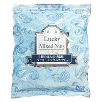 ミックスナッツ 大袋 ジッパー付き ラッキー ミックスナッツ 塩味 600g 1セット（1個×3） 味源