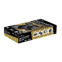 【使いきりニトリル手袋】ショーワグローブ 709B メカニクスギア　50枚入 M 709BーM 1セット（5箱）
