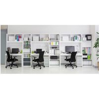 大洋 Shelfit オープス デスクユニット 幅750×奥行448×高さ1785mm ホワイト 1台（直送品）