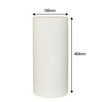 今村紙工　薄口ボーガスペーパー　ミシン目無し　404mm×380ｍ BPー404M 1セット（4巻）