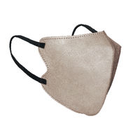 伊藤忠リーテイルリンク Eーlineマスク グレージュ×ブラック 1袋（7枚入）