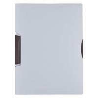 ナカバヤシ スイングクリップファイル A4 ライトグレー FQ-SA401-LGY 1セット(1冊×20)