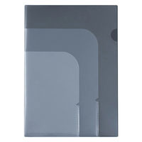 ナカバヤシ 3ポケットホルダー ダークグレー CHT-A4-DGY 1セット(1冊×20)