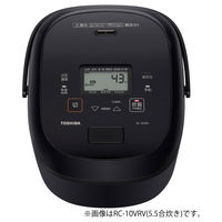 東芝 真空IH炊飯器 1升 10合 ブラック RCー18VRV(K) RC-6PXV(K) 1台
