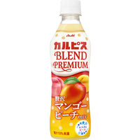 アサヒ飲料 カルピス BLEND PREMIUM 贅沢マンゴーピーチmix 430ml 1箱（24本入）