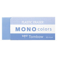 トンボ鉛筆 消しゴム モノカラーズ ブルー ECーCL41 1セット（1個×10）