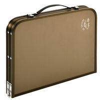 パール金属 モンテ アルミ薄型FDテーブル <棚網付> UC-0607 1個（直送品）