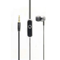 FSC 片耳モノラルイヤホンマイク付　＜ブラック＞ FSーEMM01BK 1個