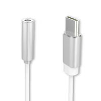 FSC イヤホン端子変換アダプターDAC TypeーC用 <ホワイト＞ FSーDACADC35ーWH 1個